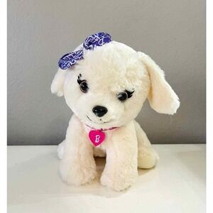 Barbie Talking Dog Toy Plush‎ Stuffed Animal.